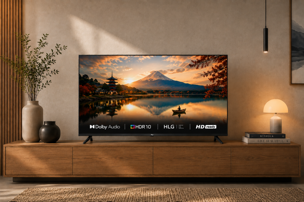 NU 80 cm (32 Inches) New 2025 QLED Smart